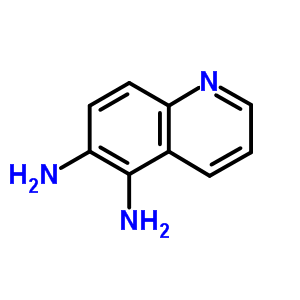 5,6-喹啉二胺鹽酸鹽結(jié)構(gòu)式_41583-03-3結(jié)構(gòu)式