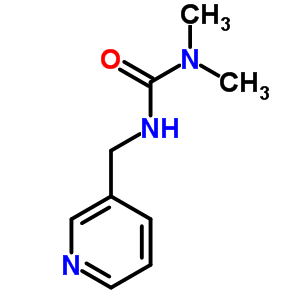 N,N-二甲基-N-(3-吡啶甲基)-脲結(jié)構(gòu)式_41915-99-5結(jié)構(gòu)式