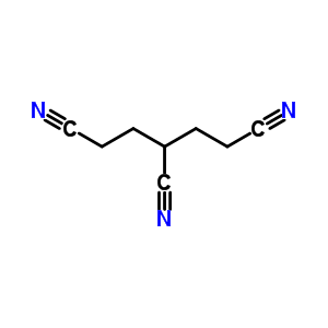 1,3,5-Pentanetricarbonitrile Structure,4379-04-8Structure