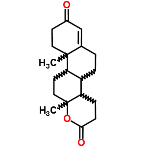 睪內酯結構式_4416-57-3結構式