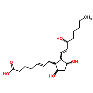 (5Z,9beta,11alpha,13e,15s)-9,11,15-trihydroxy-prosta-5,13-dien-1-oic acid Structure,4510-16-1Structure