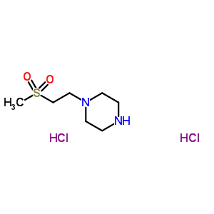 1-(2-(Methylsulfonyl)ethyl)piperazine dihydrochloride Structure,479065-30-0Structure