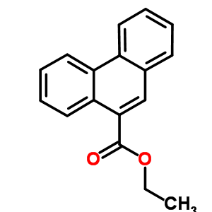 Ethyl，9-phenanthrenecarboxylic acid Structure,4895-92-5Structure