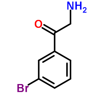 2-Amino-1-(3-bromo-phenyl)-ethanone Structure,491837-88-8Structure