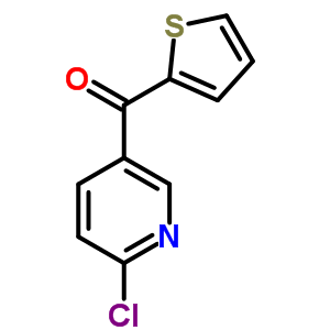 (6-Chloro-3-pyridinyl)(2-thienyl)methanone Structure,501681-39-6Structure