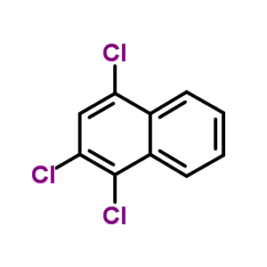 Naphthalene,1,2,4-trichloro- Structure,50402-51-2Structure