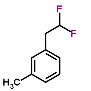 1-(2,2-Difluoroethyl)-3-methyl-benzene Structure,50561-96-1Structure