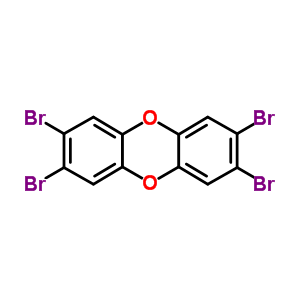 2,3,7,8-Tetrabromodibenzo-p-dioxin Structure,50585-41-6Structure