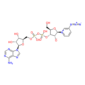 3-Azidopyridine-adenine dinucleotide Structure,50695-15-3Structure