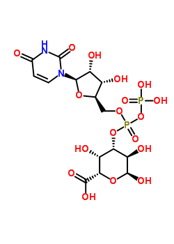 尿苷-半乳糖醛酸結(jié)構(gòu)式_50722-58-2結(jié)構(gòu)式