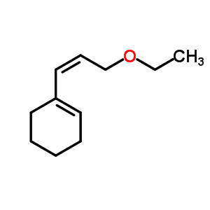 1-[(Z)-3-ethoxy-1-propenyl ]-1-cyclohexene Structure,51149-78-1Structure