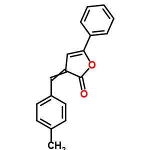 3-[(4-Methylphenyl)methylidene]-5-phenyl-furan-2-one Structure,51460-18-5Structure