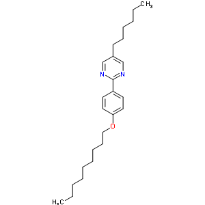 5-N-hexyl-2-[4-(n-nonyloxy)phenyl ]pyrimidine Structure,51462-26-1Structure