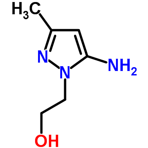 2-(5-Amino-3-methyl-pyrazol-1-yl)-ethanol Structure,51546-08-8Structure