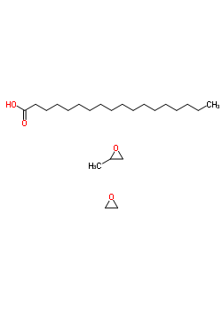 Stearic acid, ethoxylated, propoxylated Structure,51668-30-5Structure