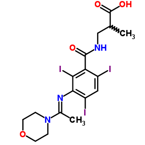 Iomorinic acid Structure,51934-76-0Structure