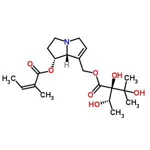 Echimidine Structure,520-68-3Structure