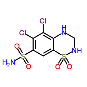 5-Chloro hydrochlorothiazide Structure,5233-42-1Structure