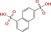 1,6-萘 二磺酸結(jié)構(gòu)式_525-37-1結(jié)構(gòu)式