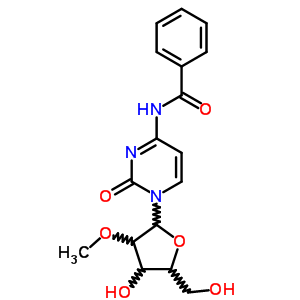 N4-benzoyl-2’-o-methylcytidine Structure,52571-45-6Structure