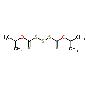 Bis(isopropoxythiocarbonyl) trisulfide Structure,52584-27-7Structure