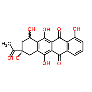 Carminomycinone Structure,52744-22-6Structure