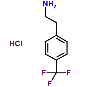 2-(4-Trifluoromethyl-phenyl)-ethylamine hydrochloride Structure,52997-74-7Structure