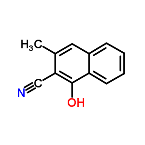 1-Hydroxy-3-methyl-2-naphthonitrile Structure,5333-06-2Structure