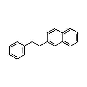 2-苯基乙基萘結(jié)構(gòu)式_53342-34-0結(jié)構(gòu)式