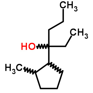 3-(2-Methylcyclopentyl)hexan-3-ol Structure,53398-72-4Structure