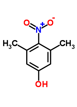 3,5-Dimethyl-4-nitrophenol Structure,5344-97-8Structure