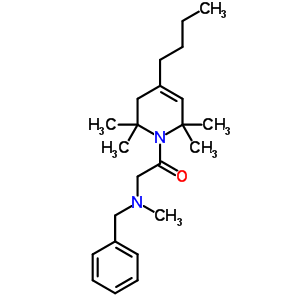 1,2,3,6-Tetrahydro-1-(n-benzyl-n-methylglycyl)-4-butyl-2,2,6,6-tetramethylpyridineStructure,53725-50-1Structure 1,2,3,6-Tetrahydro-1-(n-benzyl-n-methylglycyl)-4-butyl-2,2,6,6-tetramethylpyridine Structure,53725-50-1Structure