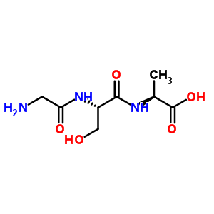 H-gly-ser-ala-oh Structure,53843-93-9Structure