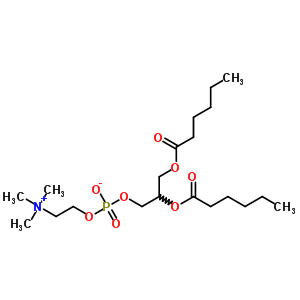 1,2-Hexanoylphosphatidylcholine Structure,53892-41-4Structure