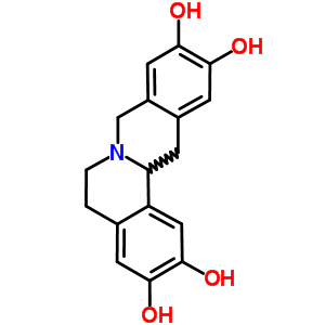 2,3,10,11-Tetrahydroxyberbine Structure,53905-56-9Structure