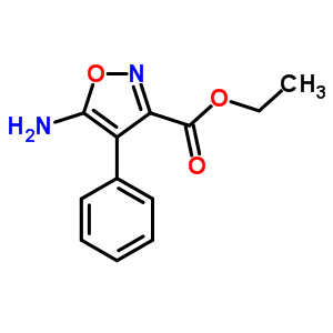 Ethyl 5-amino-4-phenylisoxazole-3-carboxylate Structure,53983-15-6Structure