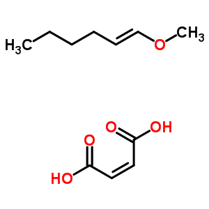 Methoxyethene, polymer with 2-butenedioic acid, monobutyl esterStructure,54018-18-7Structure Methoxyethene, polymer with 2-butenedioic acid, monobutyl ester Structure,54018-18-7Structure
