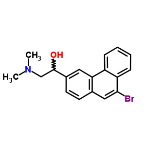 1-(9-Bromophenanthren-3-yl)-2-dimethylamino-ethanol Structure,5430-62-6Structure