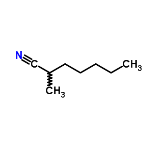 2-Methylheptanenitrile Structure,54321-41-4Structure