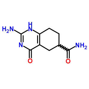 6-Quinazolinecarboxamide,2-amino-3,4,5,6,7,8-hexahydro-4-oxo- Structure,5444-99-5Structure