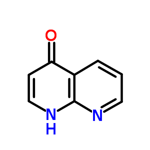 1,8-萘啶-4-醇結(jié)構(gòu)式_54569-29-8結(jié)構(gòu)式