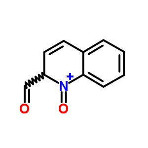 2-喹啉羧醛,1-氧化物結(jié)構(gòu)式_54618-45-0結(jié)構(gòu)式