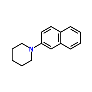 1-(2-萘)哌啶結(jié)構(gòu)式_5465-85-0結(jié)構(gòu)式