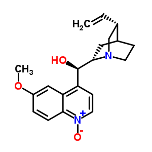 奎寧 1-氧化物結(jié)構(gòu)式_54821-44-2結(jié)構(gòu)式