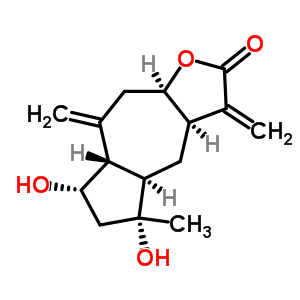 堆心菊內酯結構式_54964-49-7結構式