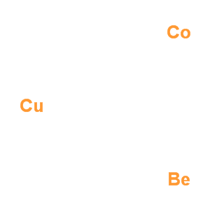 Beryllium-copper-cobalt alloy Structure,55158-44-6Structure