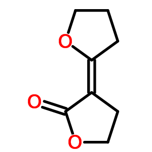 (3Z)-3-(oxolan-2-ylidene)oxolan-2-one Structure,55164-40-4Structure