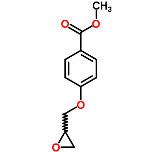 4-(2,3-Epoxypropyloxy)methyl benzoate Structure,5535-03-5Structure