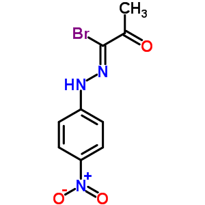 Pyruvoyl bromide p-nitrophenylhydrazone Structure,55480-47-2Structure