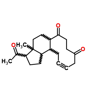 5,10-Seco-19-norpregn-5-yne-3,10,20-trione Structure,55512-68-0Structure